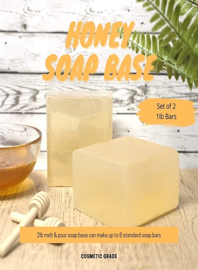ClearLee Honey Melt and Pour Soap Base Cosmetic Grade Natural Bar 2lb - Image 2